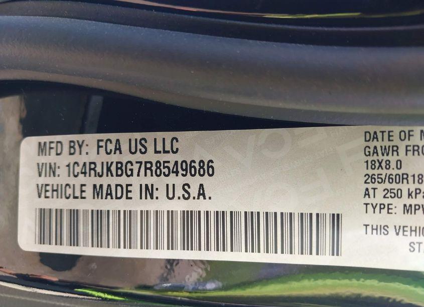 Photo 9 of 2024 Jeep Grand CHEROKEE L LIMITED 4X4 (VIN 1C4RJKBG7R8549686)