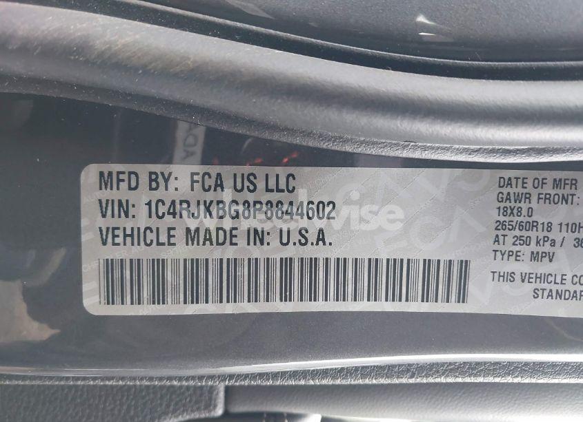 Photo 9 of 2023 Jeep Grand CHEROKEE L LIMITED 4X4 (VIN 1C4RJKBG8P8844602)