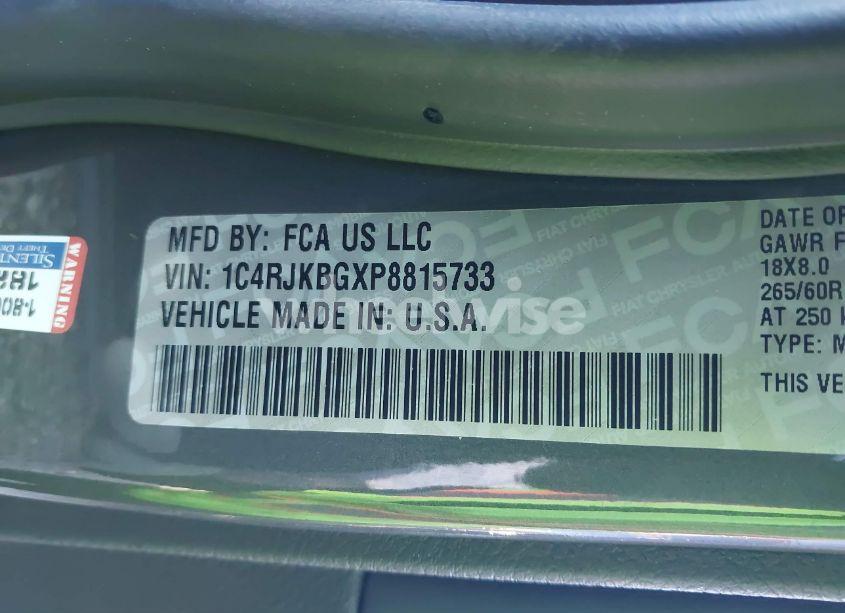 Photo 9 of 2023 Jeep Grand CHEROKEE L LIMITED 4X4 (VIN 1C4RJKBGXP8815733)