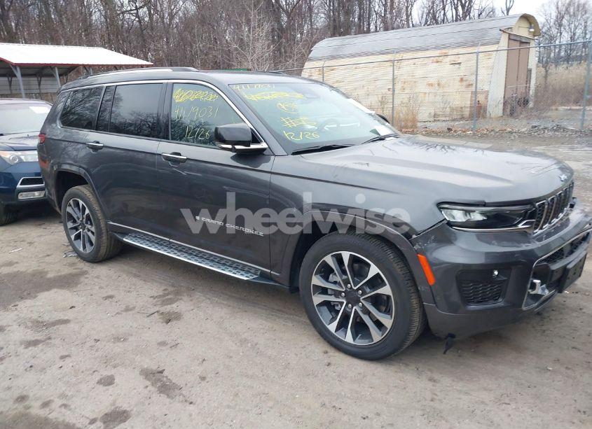 2021 Jeep Grand CHEROKEE L OVERLAND 4X4 (VIN 1C4RJKDG7M8166790) main photo