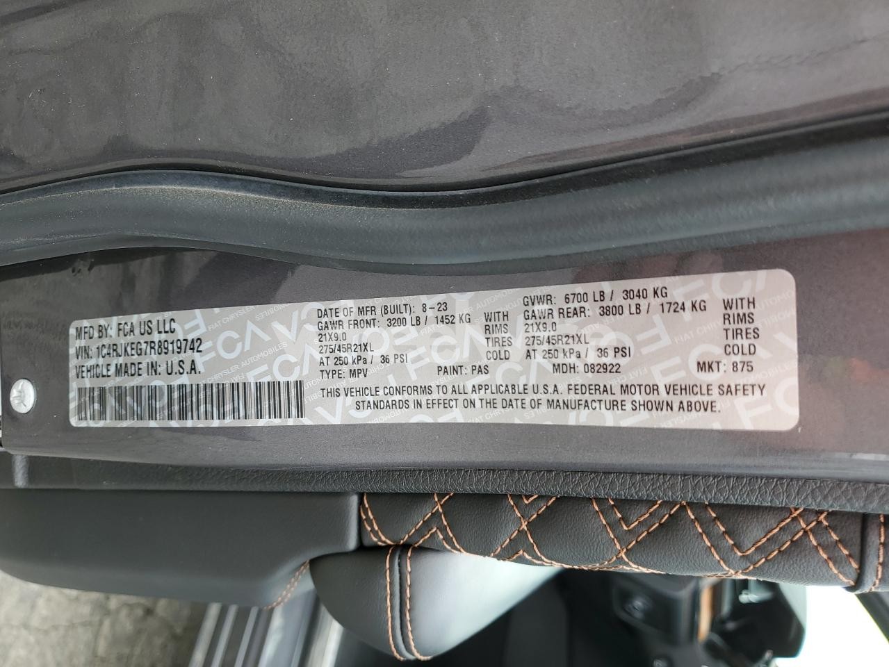 Photo 13 of 2024 JEEP CHEROKEE (VIN 1C4RJKEG7R8919742)