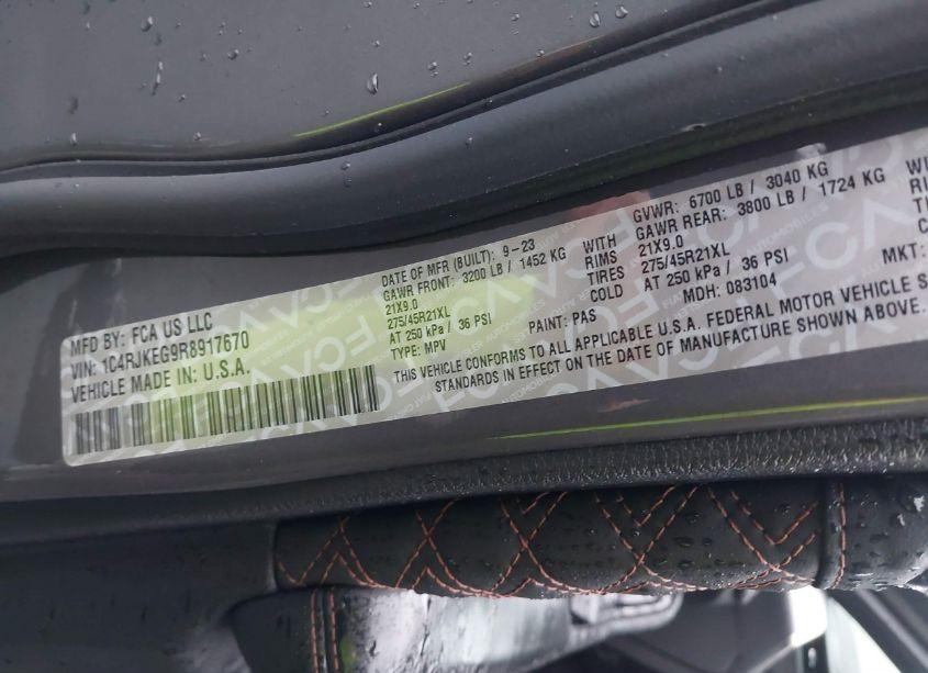 Photo 9 of 2024 Jeep Grand CHEROKEE L SUMMIT 4X4 (VIN 1C4RJKEG9R8917670)