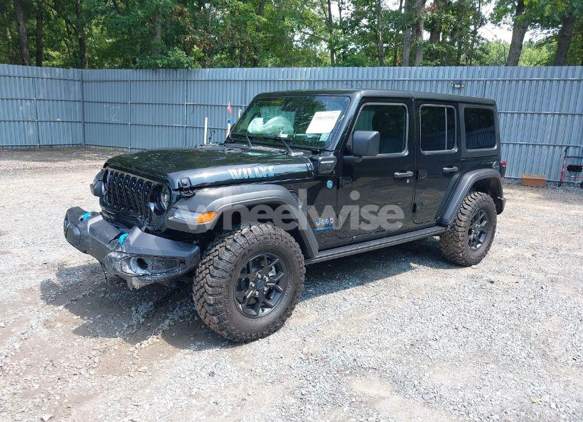 Photo 2 of 2024 Jeep Wrangler 4XE WILLYS (VIN 1C4RJXN60RW252397)