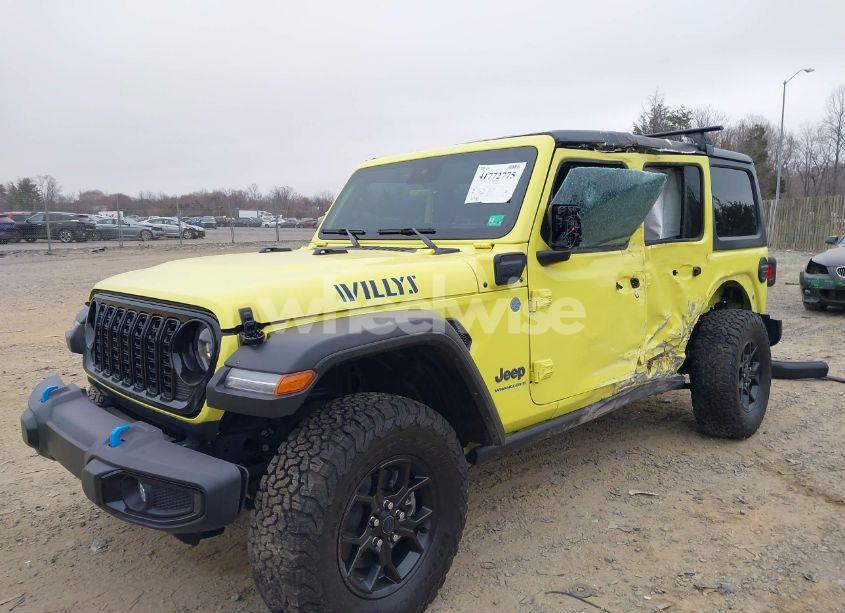 Photo 2 of 2024 Jeep Wrangler 4XE WILLYS 4XE (VIN 1C4RJXN62RW121018)