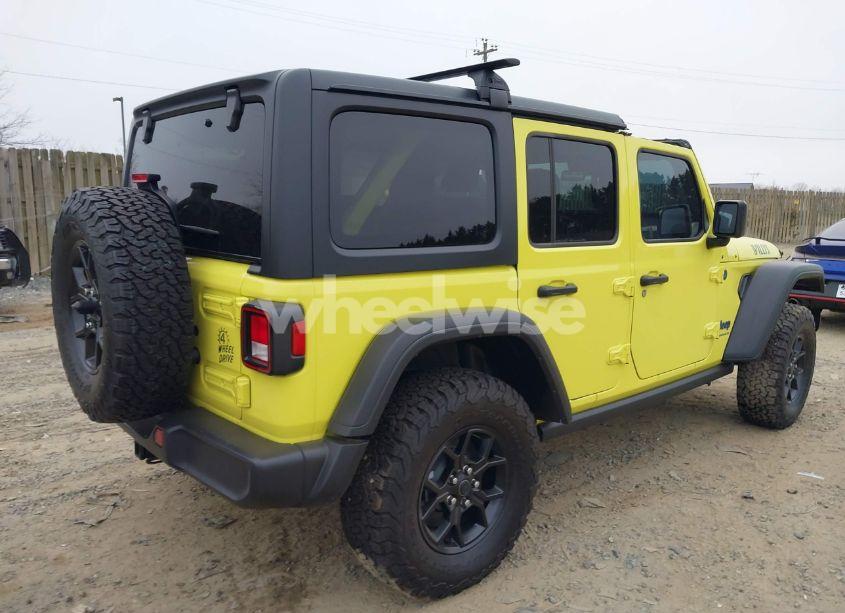 Photo 4 of 2024 Jeep Wrangler 4XE WILLYS 4XE (VIN 1C4RJXN62RW121018)