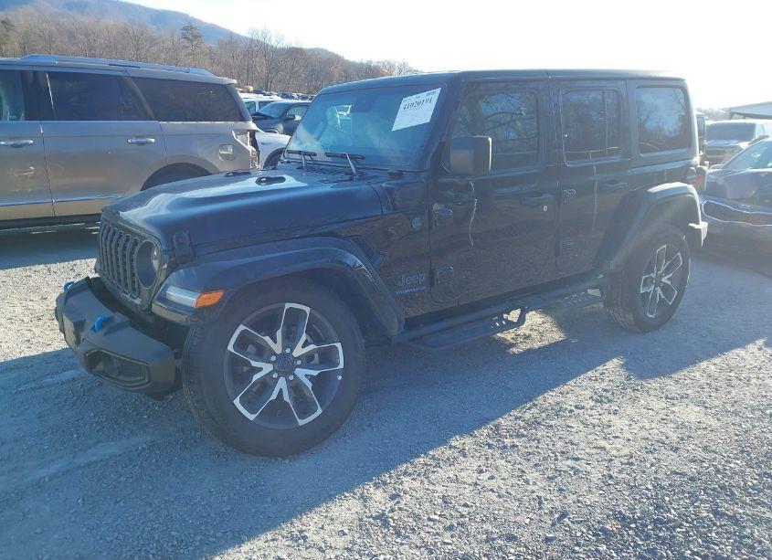 Photo 2 of 2024 Jeep Wrangler 4XE SPORT S (VIN 1C4RJXN63RW254757)