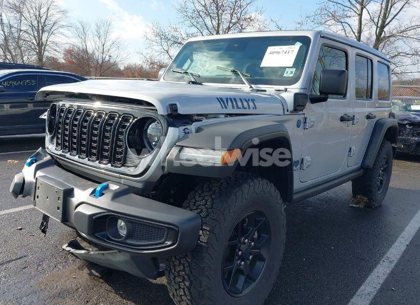 Photo 2 of 2024 Jeep Wrangler 4XE WILLYS 4XE (VIN 1C4RJXN65RW166891)