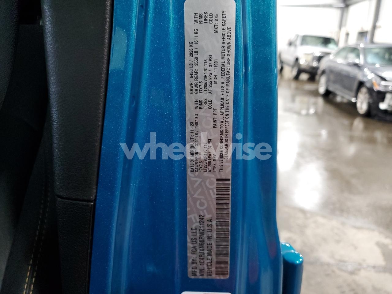 Photo 13 of 2024 JEEP WRANGLER 4XE (VIN 1C4RJXN68RW211242)