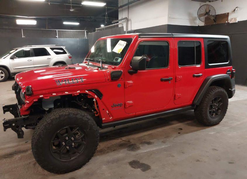 Photo 2 of 2024 Jeep Wrangler 4XE WILLYS 4XE (VIN 1C4RJXN6XRW166756)