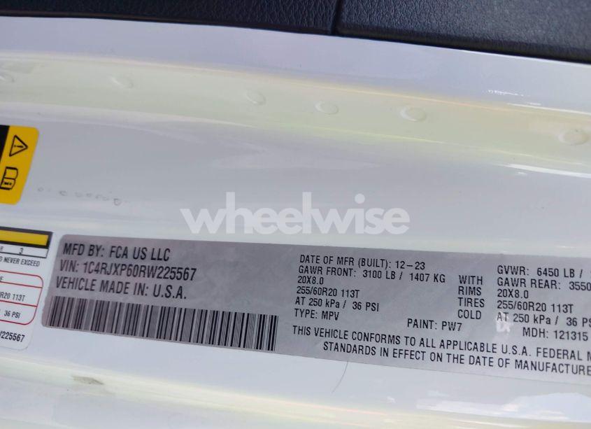 Photo 9 of 2024 Jeep Wrangler 4XE SAHARA 4XE (VIN 1C4RJXP60RW225567)