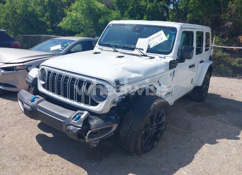 Photo 2 of 2024 Jeep Wrangler 4XE SAHARA 4XE (VIN 1C4RJXP60RW292413)