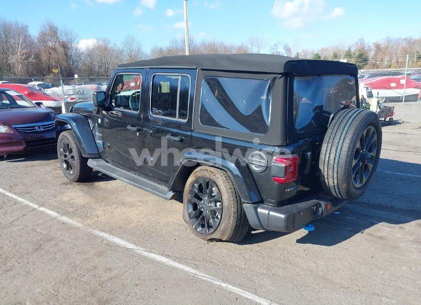 Photo 3 of 2024 Jeep Wrangler 4XE SAHARA 4XE (VIN 1C4RJXP61RW130192)