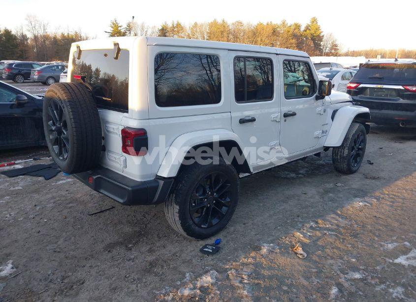 Photo 4 of 2024 Jeep Wrangler 4XE SAHARA 4XE (VIN 1C4RJXP61RW168800)