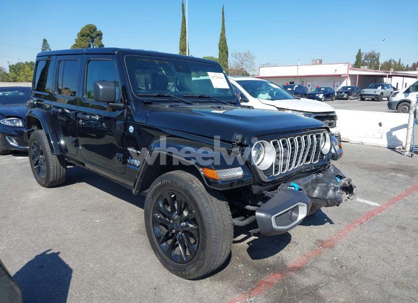 2024 Jeep Wrangler 4XE SAHARA 4XE (VIN 1C4RJXP63RW192404) main photo
