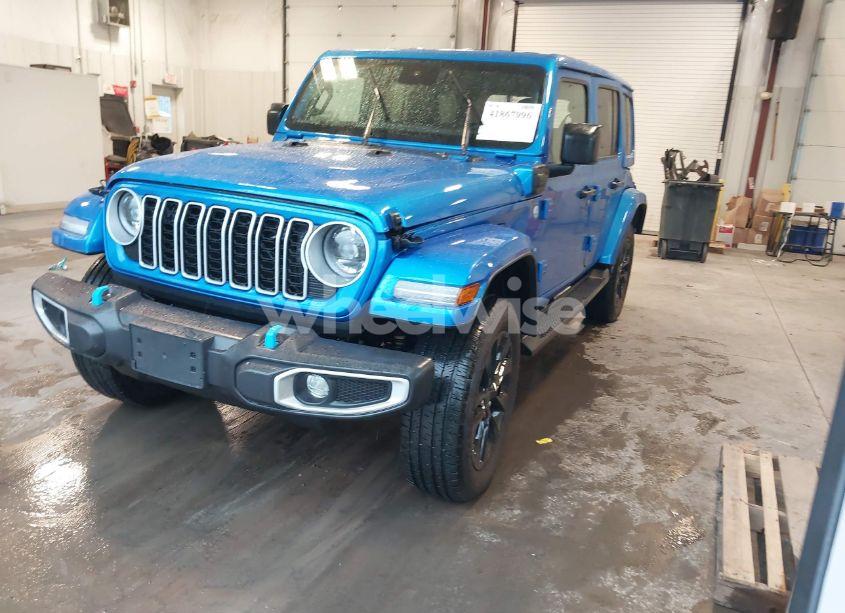 Photo 2 of 2024 Jeep Wrangler 4XE SAHARA 4XE (VIN 1C4RJXP64RW170976)