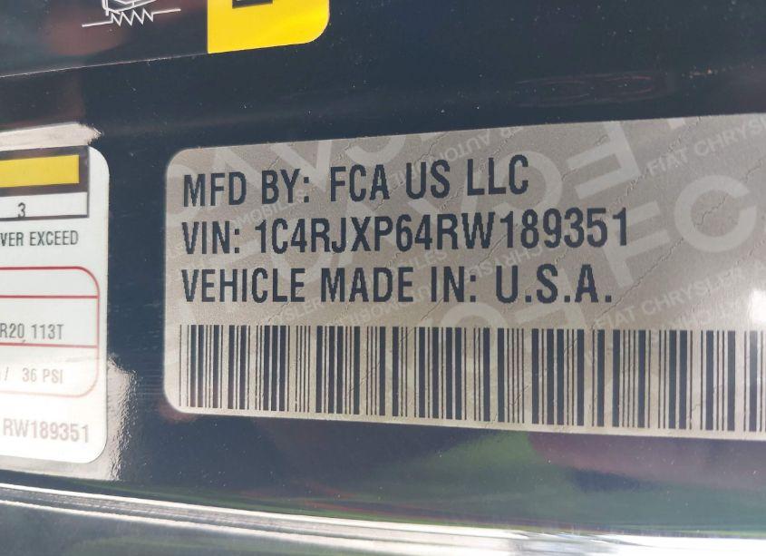 Photo 9 of 2024 Jeep Wrangler 4XE SAHARA 4XE (VIN 1C4RJXP64RW189351)