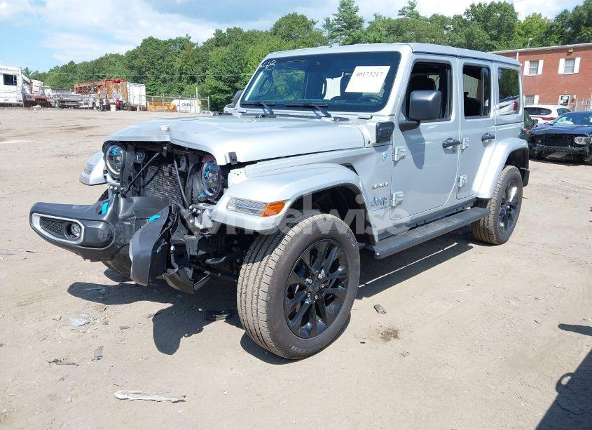 Photo 2 of 2024 Jeep Wrangler 4XE SAHARA 4XE (VIN 1C4RJXP65RW203595)