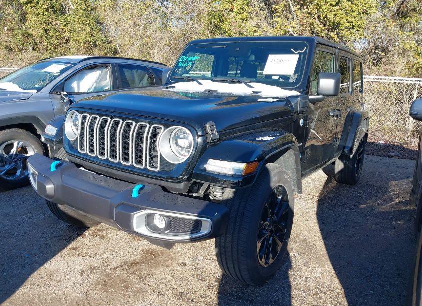 Photo 2 of 2024 Jeep Wrangler 4XE SAHARA 4XE (VIN 1C4RJXP65RW270584)