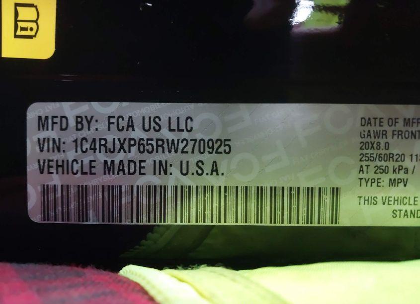 Photo 9 of 2024 Jeep Wrangler 4XE SAHARA 4XE (VIN 1C4RJXP65RW270925)