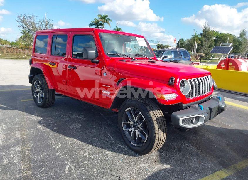 2024 Jeep Wrangler 4XE SAHARA 4XE (VIN 1C4RJXP66RW231972) main photo