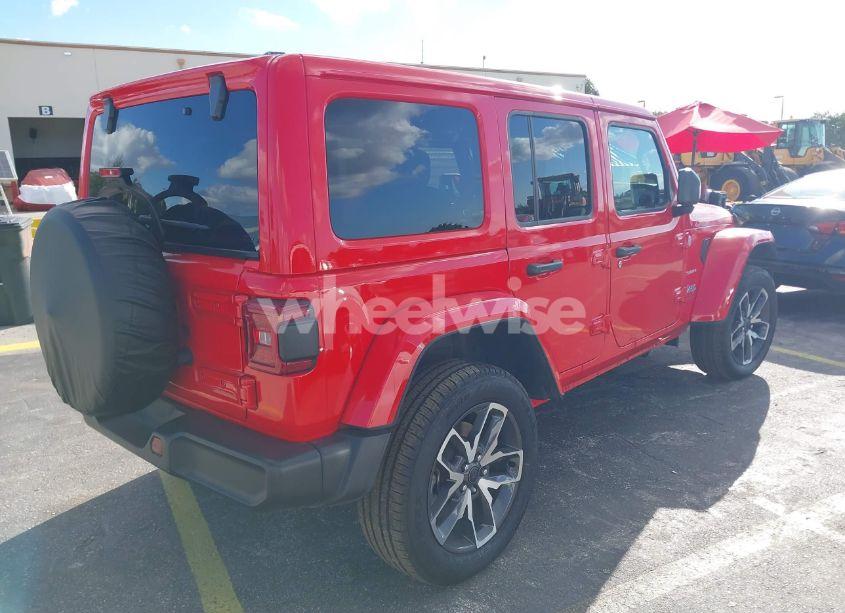 Photo 4 of 2024 Jeep Wrangler 4XE SAHARA 4XE (VIN 1C4RJXP66RW231972)