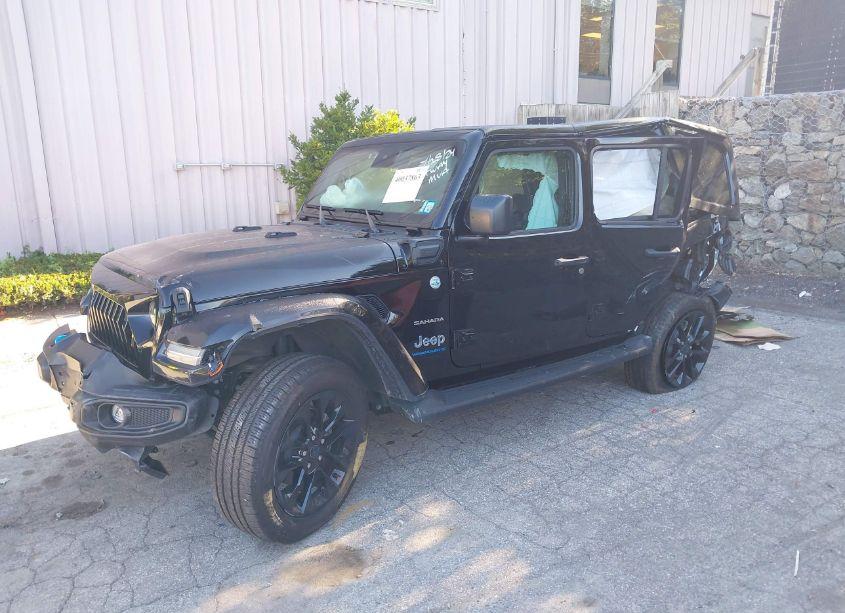 Photo 2 of 2024 Jeep Wrangler 4XE SAHARA 4XE (VIN 1C4RJXP67RW119133)