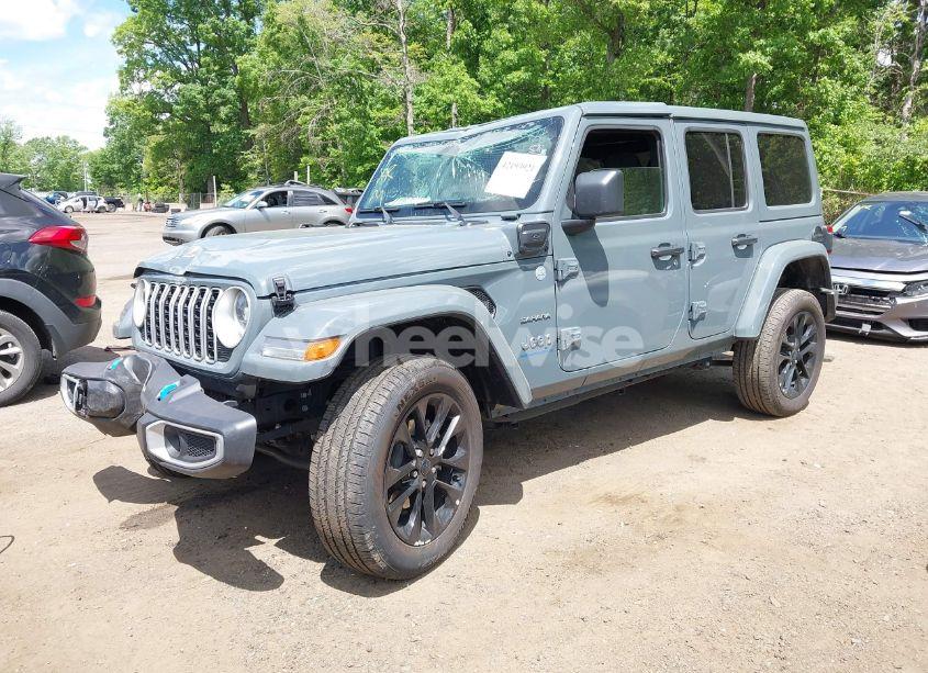 Photo 2 of 2024 Jeep Wrangler 4XE SAHARA 4XE (VIN 1C4RJXP68RW270112)