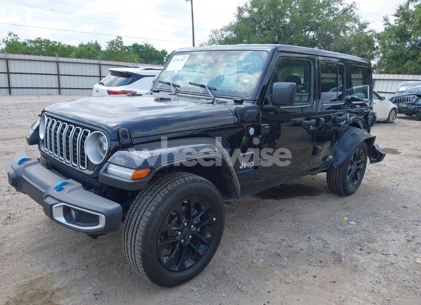Photo 2 of 2024 Jeep Wrangler 4XE SAHARA 4XE (VIN 1C4RJXP68RW292546)