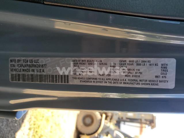 Photo 11 of 2024 JEEP WRANGLER RUBICON 4XE (VIN 1C4RJXR60RW241877)