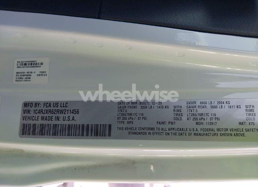 Photo 9 of 2024 Jeep Wrangler 4XE RUBICON X 4XE (VIN 1C4RJXR62RW211456)