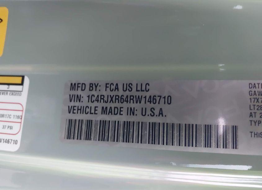 Photo 9 of 2024 Jeep Wrangler 4XE RUBICON 4XE (VIN 1C4RJXR64RW146710)