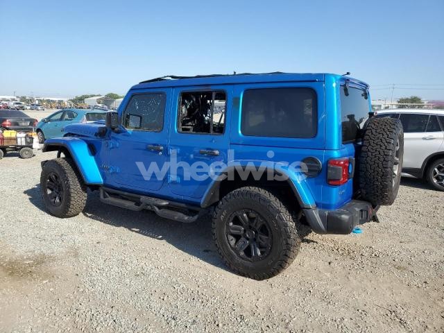 Photo 4 of 2024 JEEP WRANGLER RUBICON 4XE (VIN 1C4RJXR67RW141954)