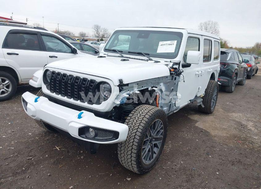 Photo 2 of 2024 Jeep Wrangler 4XE SUMMIT 4XE (VIN 1C4RJXU66RW198833)