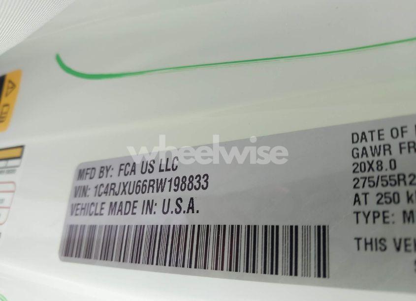 Photo 9 of 2024 Jeep Wrangler 4XE SUMMIT 4XE (VIN 1C4RJXU66RW198833)