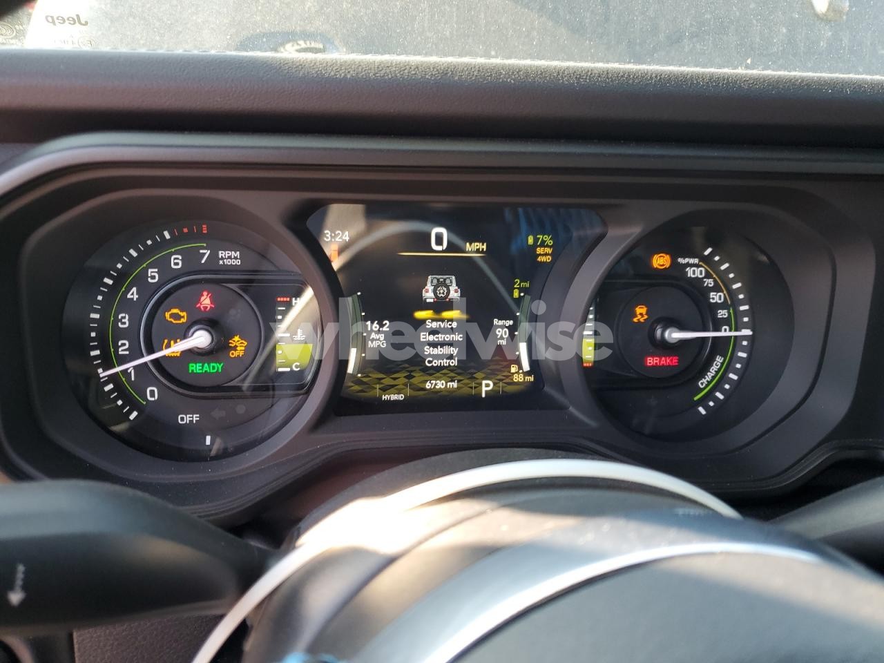 Photo 9 of 2024 JEEP WRANGLER HIGH ALTITUDE 4XE (VIN 1C4RJXU69RW141896)