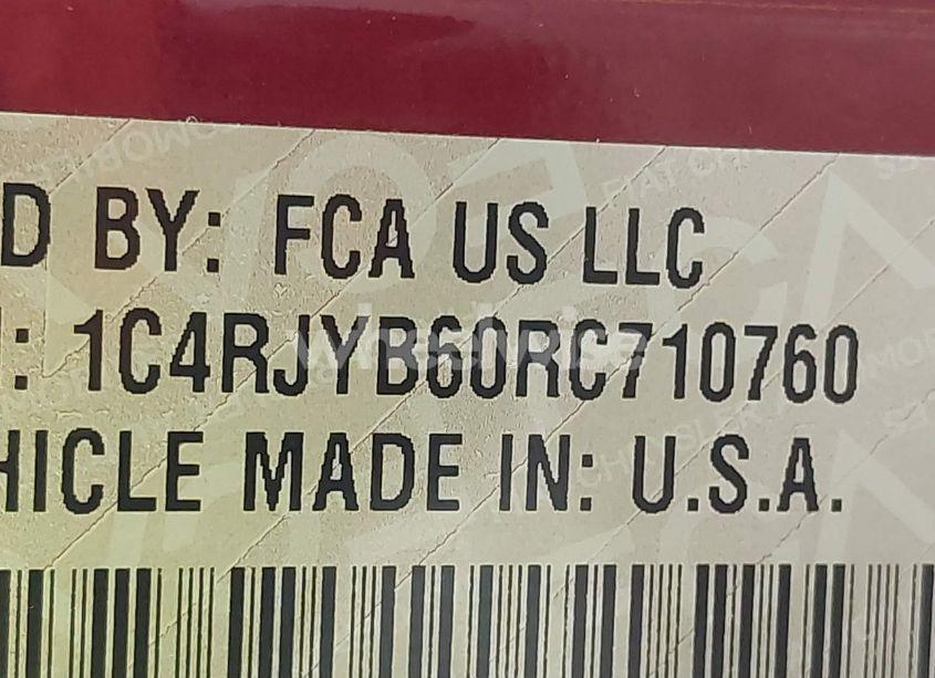 Photo 9 of 2024 Jeep Grand CHEROKEE 4XE (VIN 1C4RJYB60RC710760)