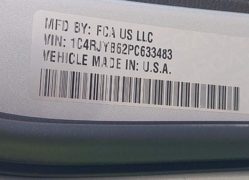 Photo 9 of 2023 Jeep Grand CHEROKEE 4XE (VIN 1C4RJYB62PC633483)