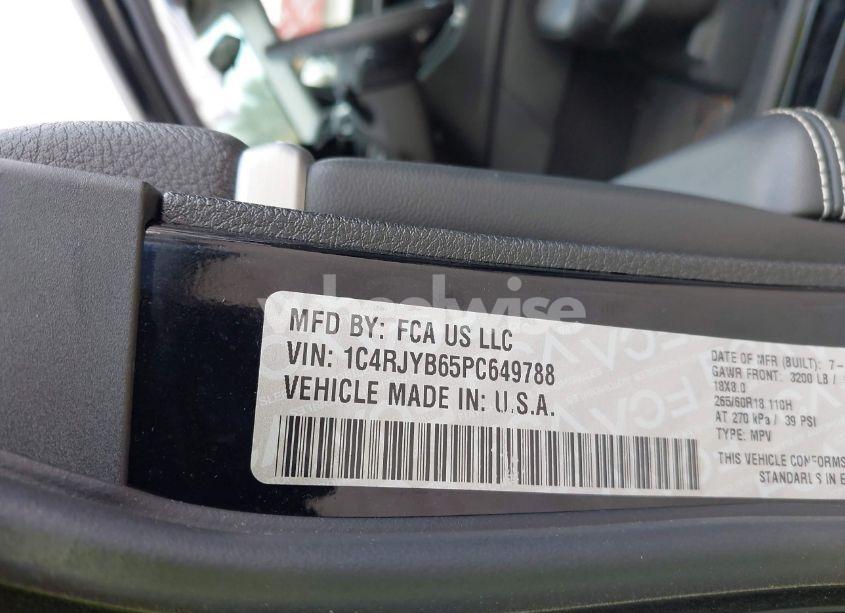 Photo 9 of 2023 Jeep Grand CHEROKEE 4XE (VIN 1C4RJYB65PC649788)