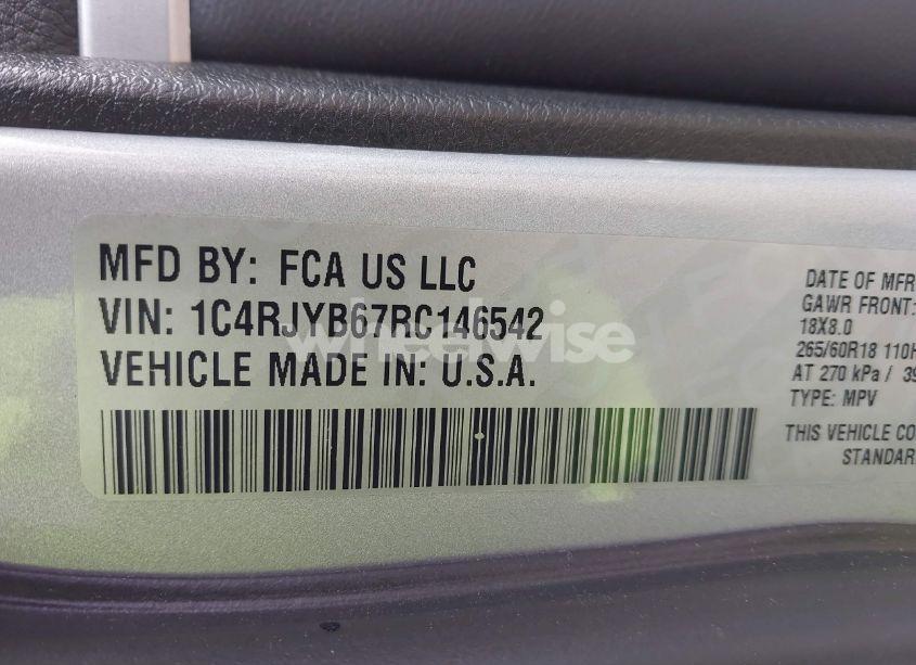 Photo 9 of 2024 Jeep Grand CHEROKEE 4XE (VIN 1C4RJYB67RC146542)