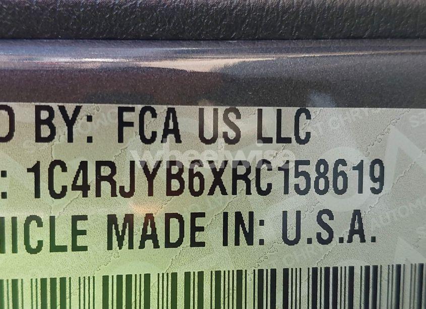 Photo 9 of 2024 Jeep Grand CHEROKEE 4XE (VIN 1C4RJYB6XRC158619)