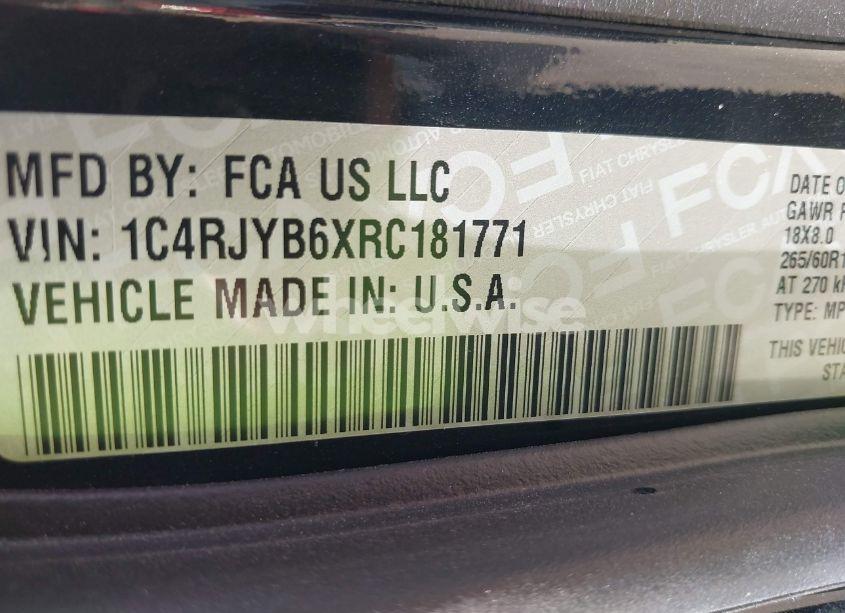 Photo 9 of 2024 Jeep Grand CHEROKEE 4XE (VIN 1C4RJYB6XRC181771)