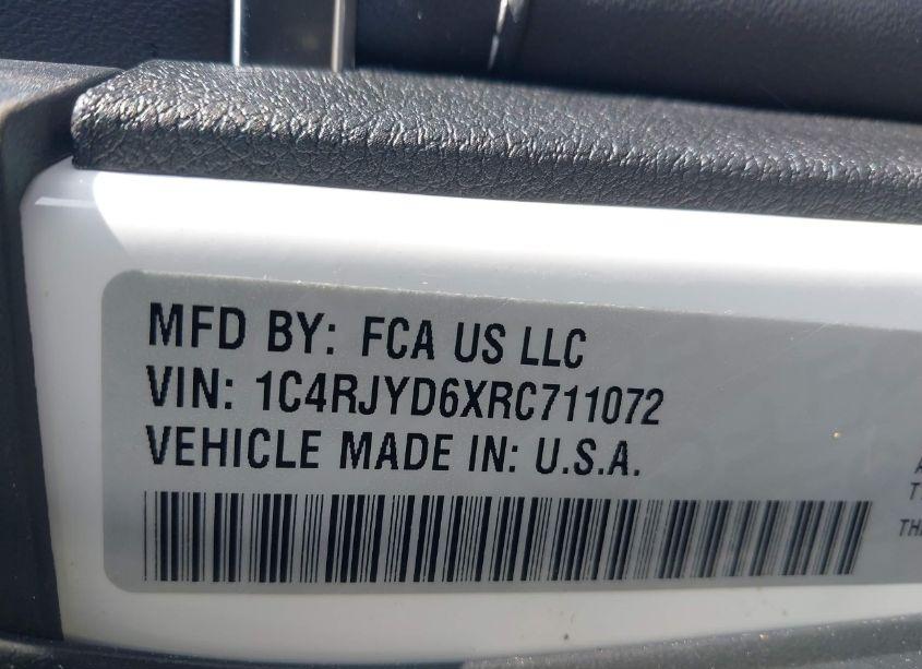 Photo 9 of 2024 Jeep Grand CHEROKEE 4XE OVERLAND (VIN 1C4RJYD6XRC711072)