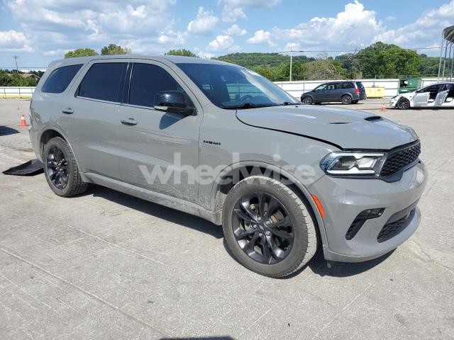 Photo 3 of 2021 DODGE DURANGO R/T (VIN 1C4SDHCT7MC761873)