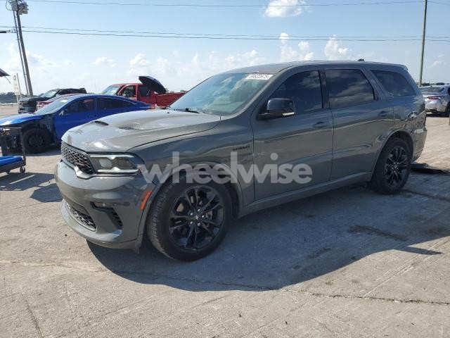Photo 4 of 2021 DODGE DURANGO R/T (VIN 1C4SDHCT7MC761873)