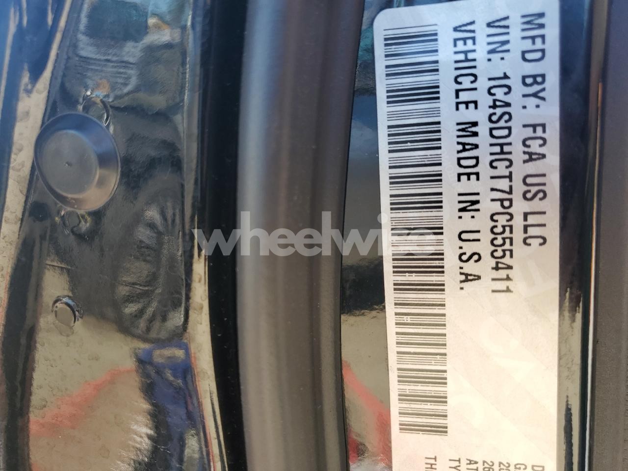 Photo 13 of 2023 DODGE DURANGO R/T (VIN 1C4SDHCT7PC555411)