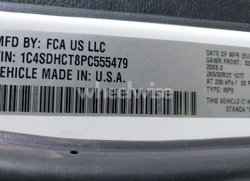 Photo 9 of 2023 Dodge Durango R/T PLUS RWD (VIN 1C4SDHCT8PC555479)