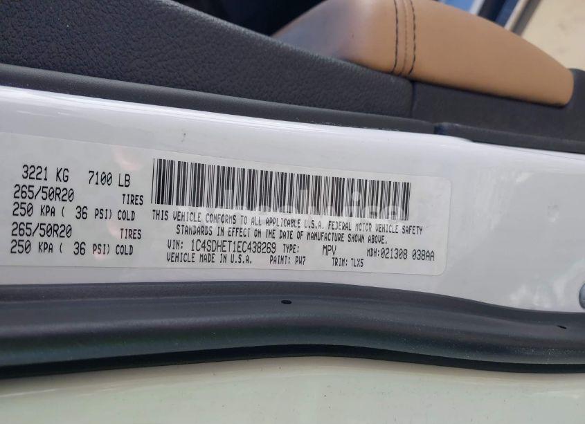 Photo 9 of 2014 Dodge Durango CITADEL (VIN 1C4SDHET1EC438269)