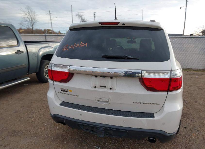 Photo 16 of 2012 Dodge Durango CITADEL (VIN 1C4SDHETXCC361284)