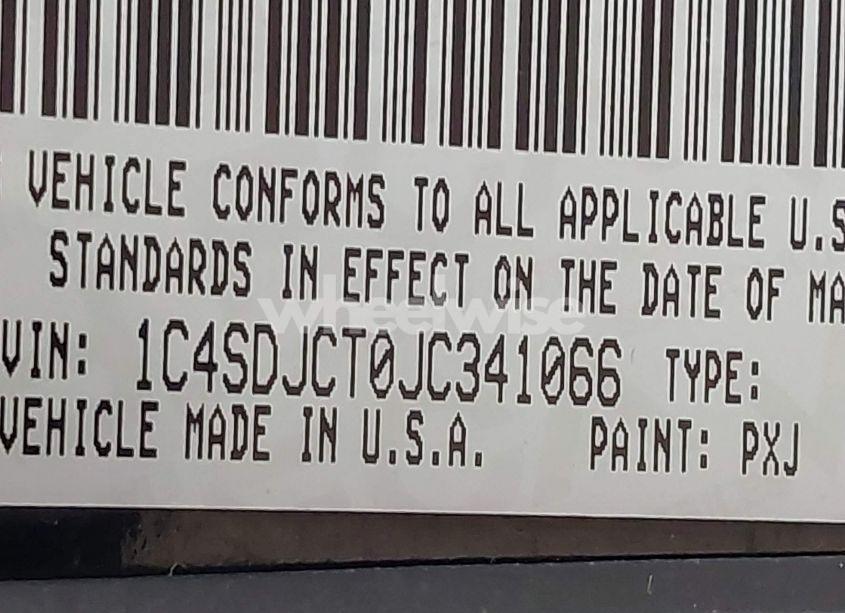 Photo 9 of 2018 Dodge Durango R/T AWD (VIN 1C4SDJCT0JC341066)