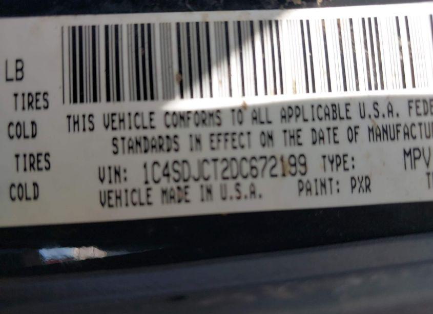 Photo 9 of 2013 Dodge Durango R/T (VIN 1C4SDJCT2DC672199)